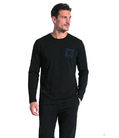 Pierre Cardin 6156 Erkek Penye Pijama Takım resmi