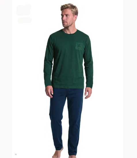 Pierre Cardin 6156 Erkek Penye Pijama Takım resmi