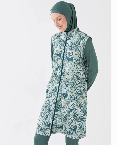 Modesty Büruc Paraşüt Kumaş Tesettür Mayo resmi