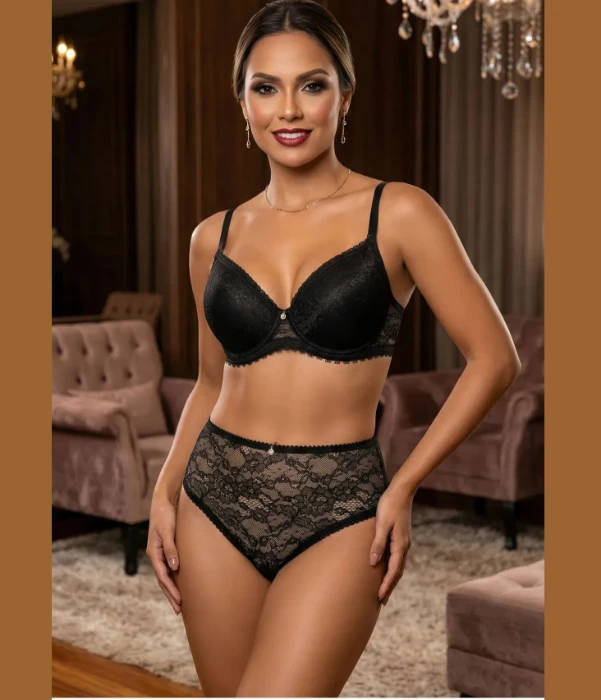 Image de Le Jardin 6042 Georcitte Ensemble De Soutien-Gorge Non Push-up