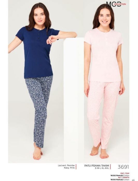 Mod Collection Pijama Takımı 3691