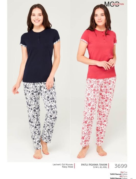 Mod Collection Pijama Takımı 3699