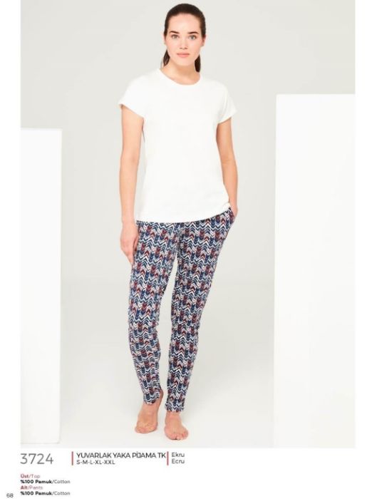 Mod Collection Pijama Takımı 3724