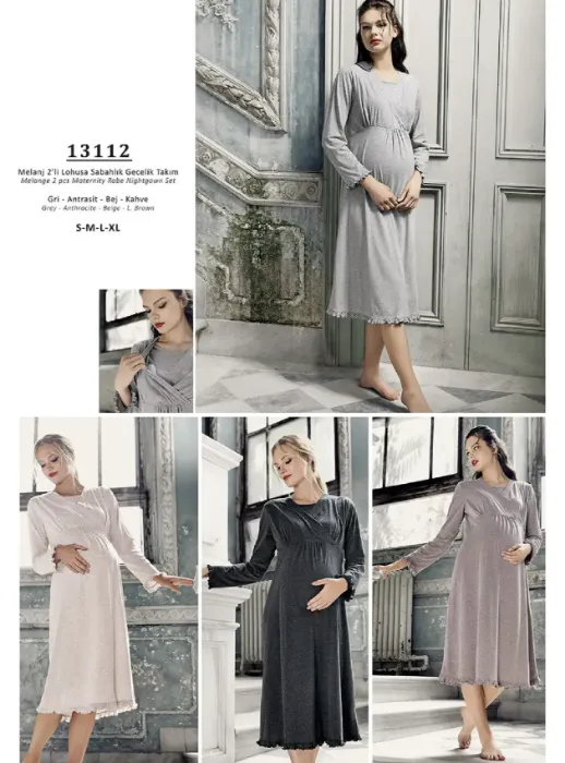 Artış 13112 Maternity Nightwear | Mark-ha.com - Tek Tuşla Dünyanın ...