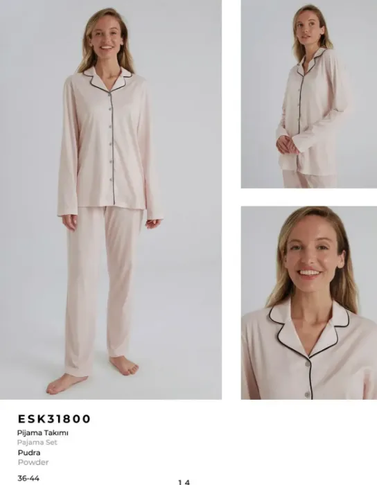 Eros ESK31800-3 Pijama Takımı