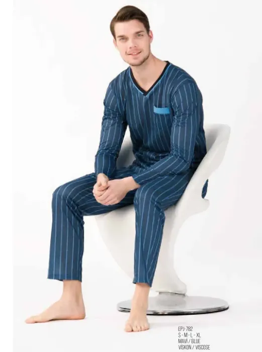 Yeni İnci EPJ-782 Erkek Pijama Takım