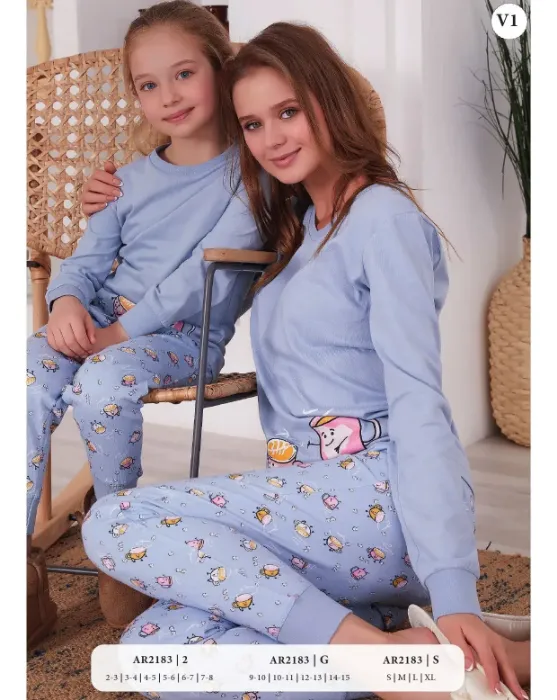 Arnetta AR2183 Kız Çocuk Pijama Takım