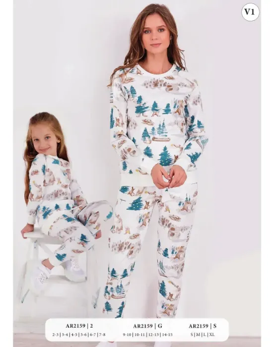 Arnetta AR2159 Kız Çocuk Pijama Takım