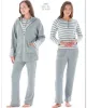 Feyza 4900 Sabahlıklı Pijama Takımı