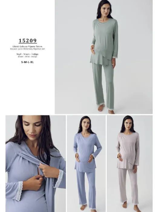 Artış 15209 Hamile Pijama Takım