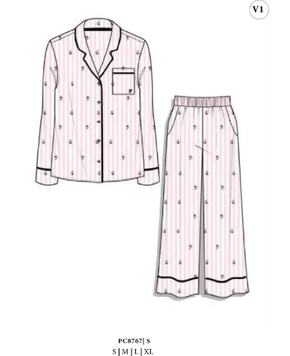 Pierre Cardin PC8767 Pijama Takım