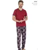 Pierre Cardin 6046 Erkek Pijama Takım